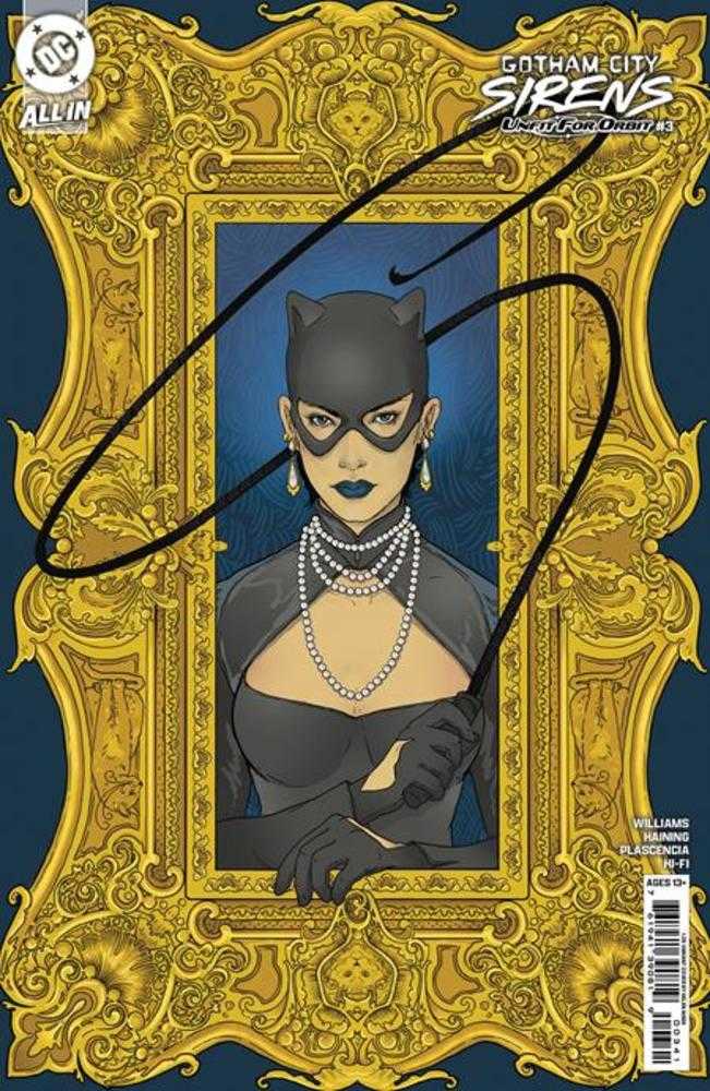 Gotham City Sirens Unfit For Orbit #3 (Of 5) 1:25 Cover E Helen Mask Card Stock Variant