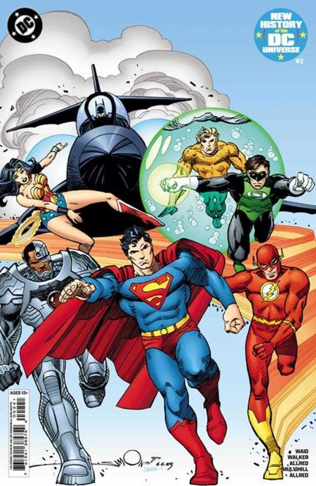 New History Of The DC Universe #2 (Of 4) 1:25 Cover G Walter Simonson Card Stock Variant