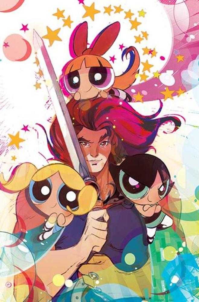 Thundercats Powerpuff Girls #2 1:10 Cover G Nicoletta Baldari Full Art Variant