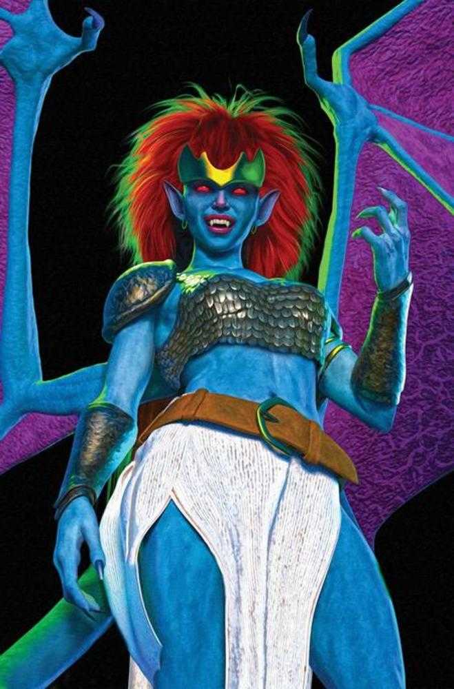 Gargoyles Demona #1 1:15 Cover W Inc Mark Spears Black Bkgr Full Art Variant