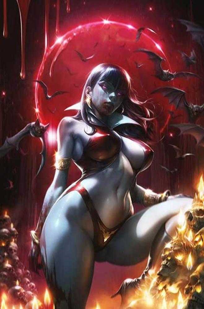 Vampirella Armageddon #2 Cover F Francesco Mattina Foil Full Art Variant