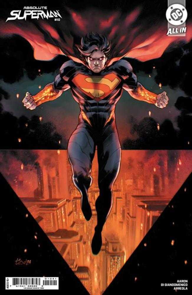 Absolute Superman #10 1:25 Tirso Card Stock Variant