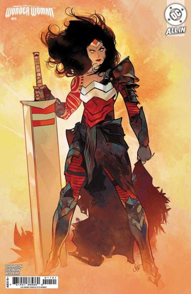 Absolute Wonder Woman #11 1:25 Cover D Otto Schmidt Card Stock Variant