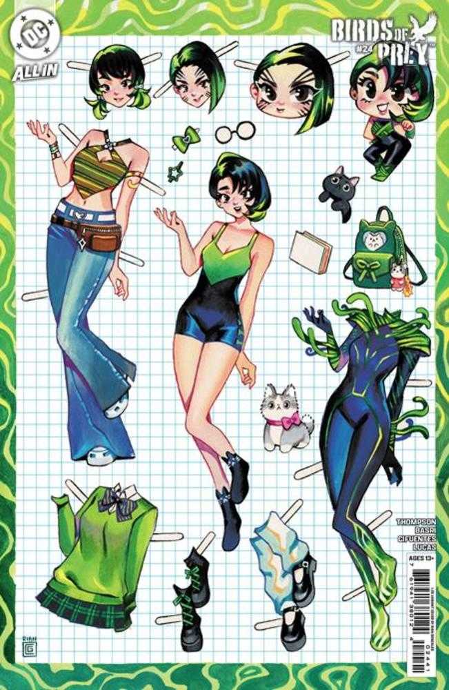 Birds Of Prey #24 1:25 Rian Gonzales Card Stock Variant
