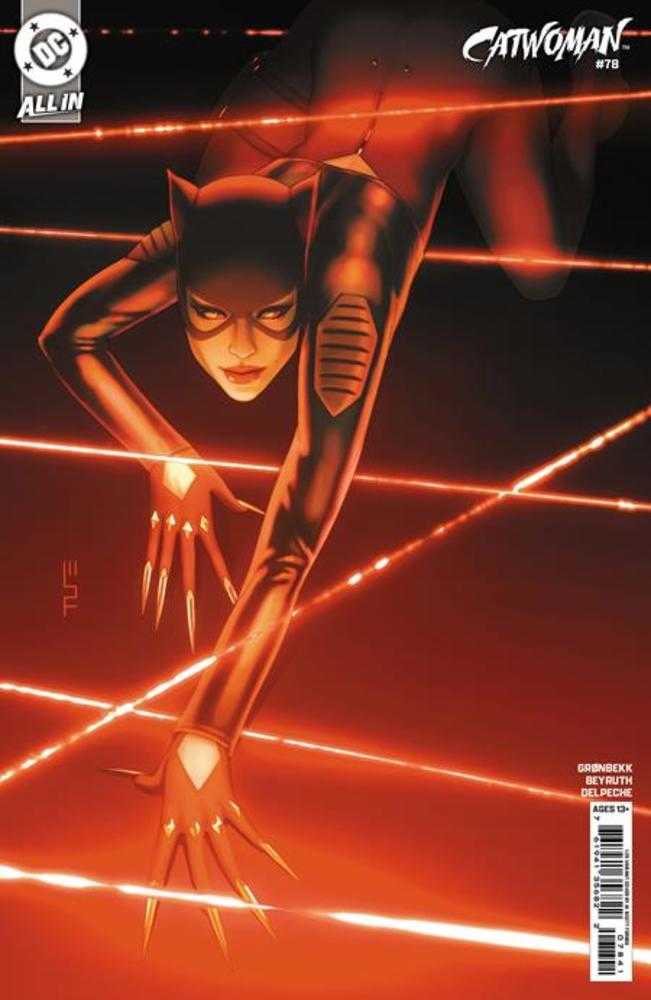 Catwoman #78 1:25 Cover D W Scott Forbes Card Stock Variant