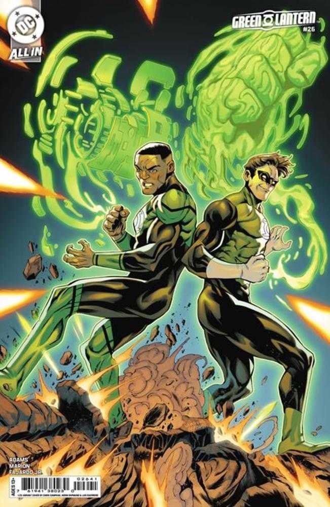 Green Lantern #26 1:25 Cover E Chris Campana & Norm Rapmund Card Stock Variant (Starbreaker Supremacy)
