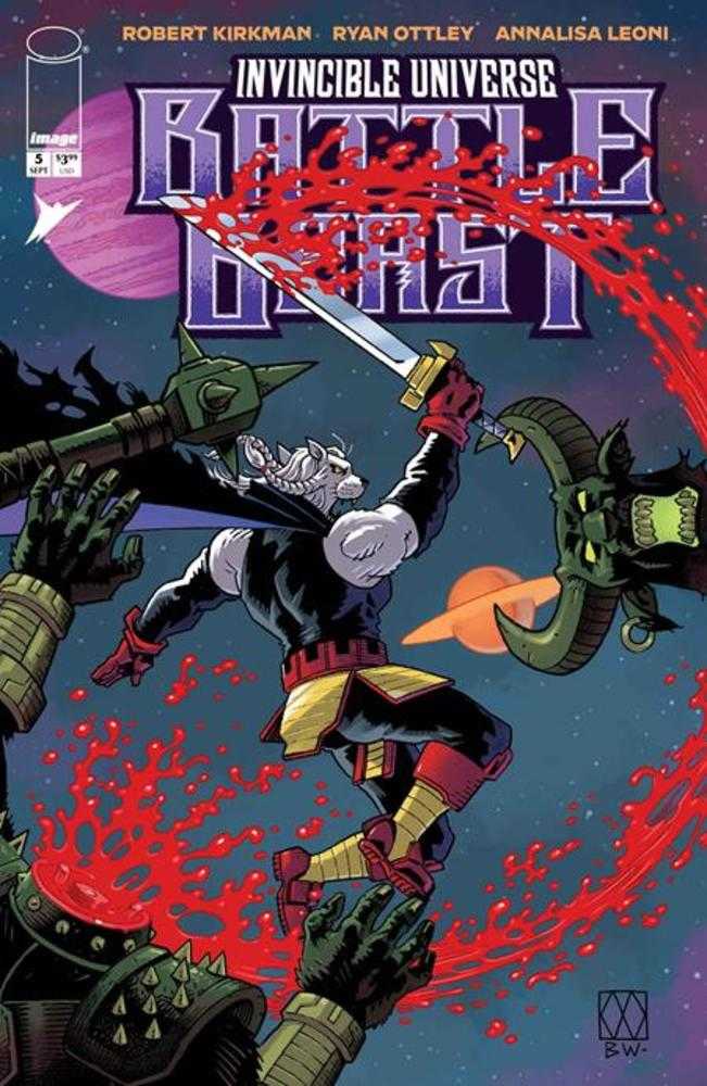 Invincible Universe Battle Beast #5 1:50 Cover E Matt Wagner & Brennan Wagner Variant