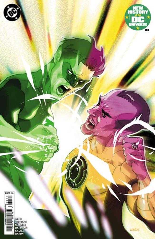 New History Of The DC Universe #3 (Of 4) 1:25 Cover G Karl Kerschl Card Stock Variant