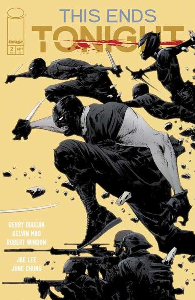 This Ends Tonight #2 (Of 3) 1:15 Cover B Inc Jae Lee Connecting Ninja Variant