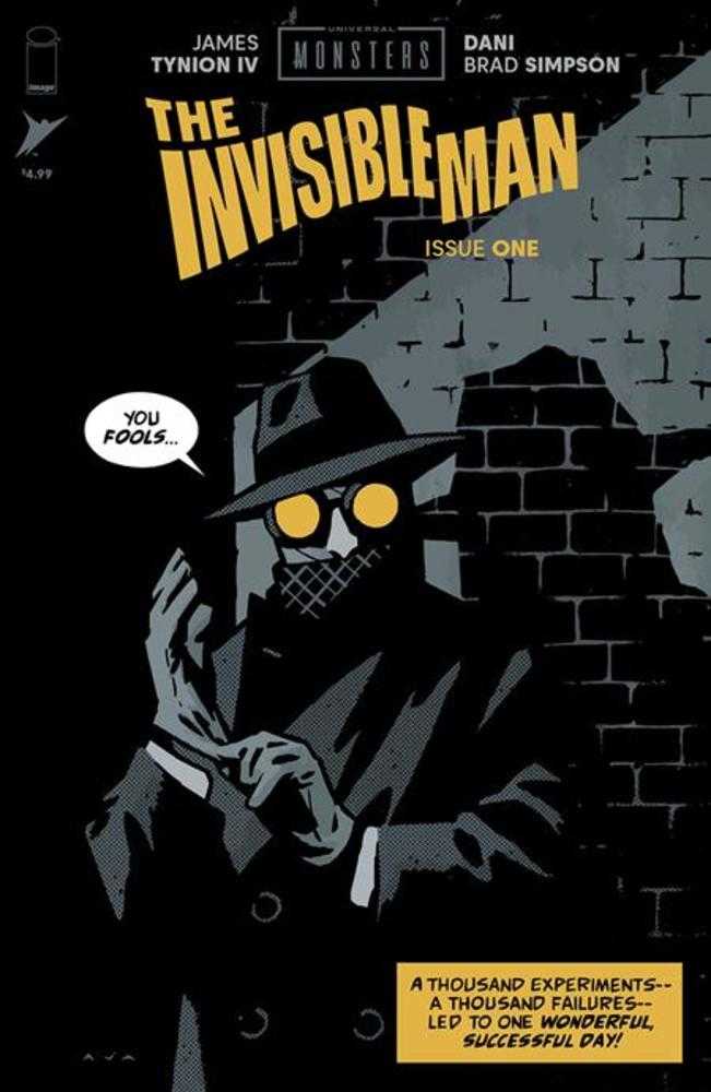 Universal Monsters The Invisible Man #1 (Of 4) 1:10 Cover C David Aja Pulp Variant