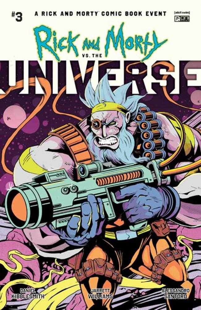 Rick And Morty vs The Universe #3 (Of 4) Cover C 1 in 10 Flops Interlocking Variant