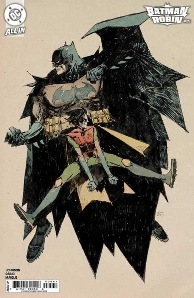 Batman And Robin #25 1:25 Cover G Ashley Wood Card Stock Variant