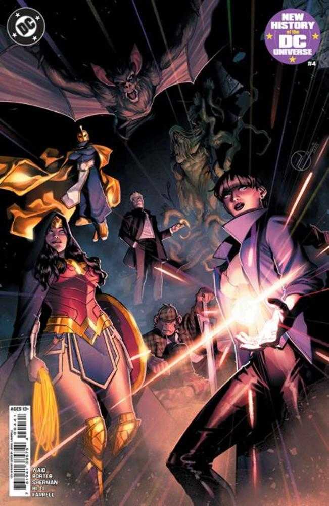 New History Of The DC Universe #4 (Of 4) 1:25 Cover G Jamal Campbell Card Stock Variant
