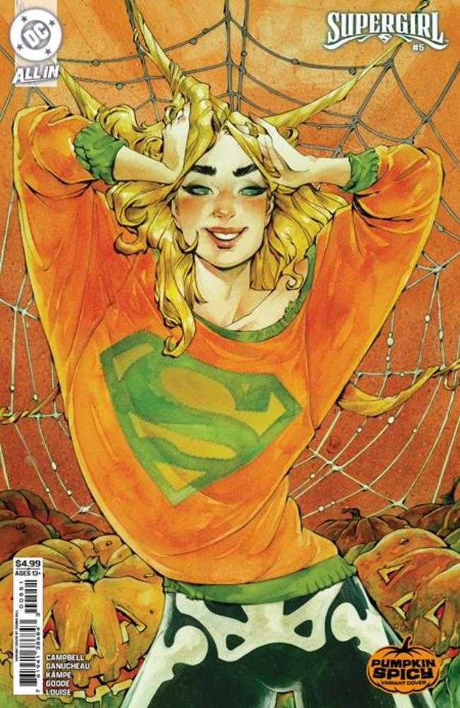 Supergirl #5 Cover D Chuma Hill Pumpkin Spicy Card Stock Variant