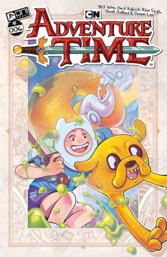 Adventure Time (2025) #6 1:10 Cover D Elizabeth Beals Triptych Variant