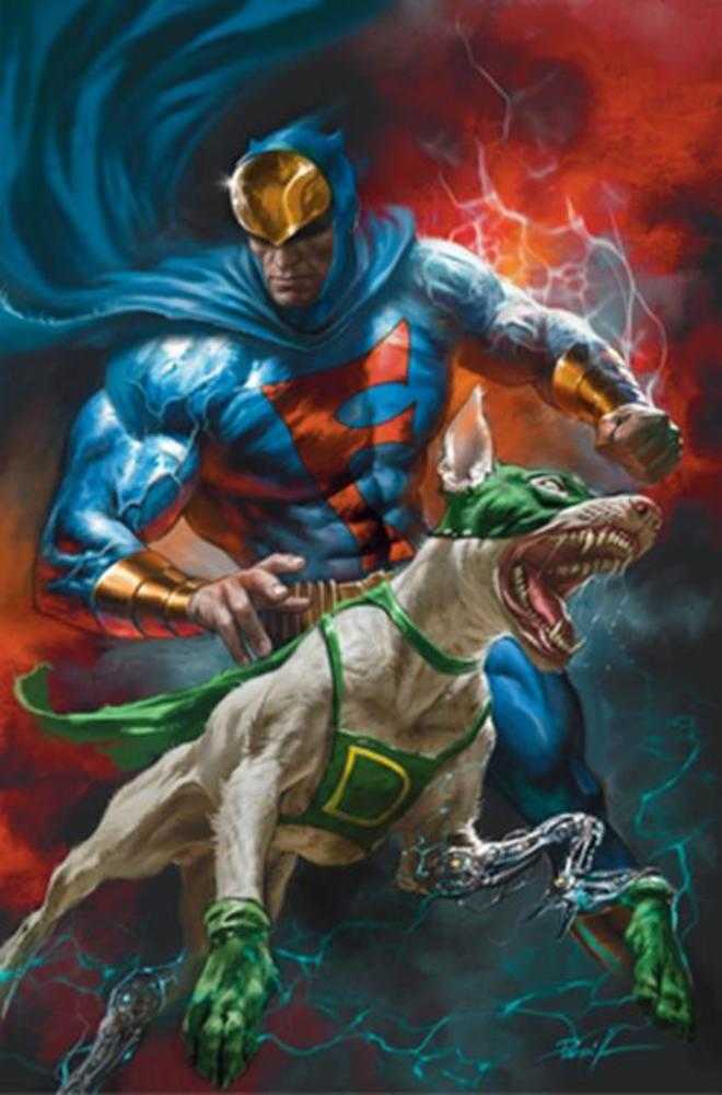 Blue Falcon & Dynomutt #2 1:15 Cover I Lucio Parrillo Full Art Variant