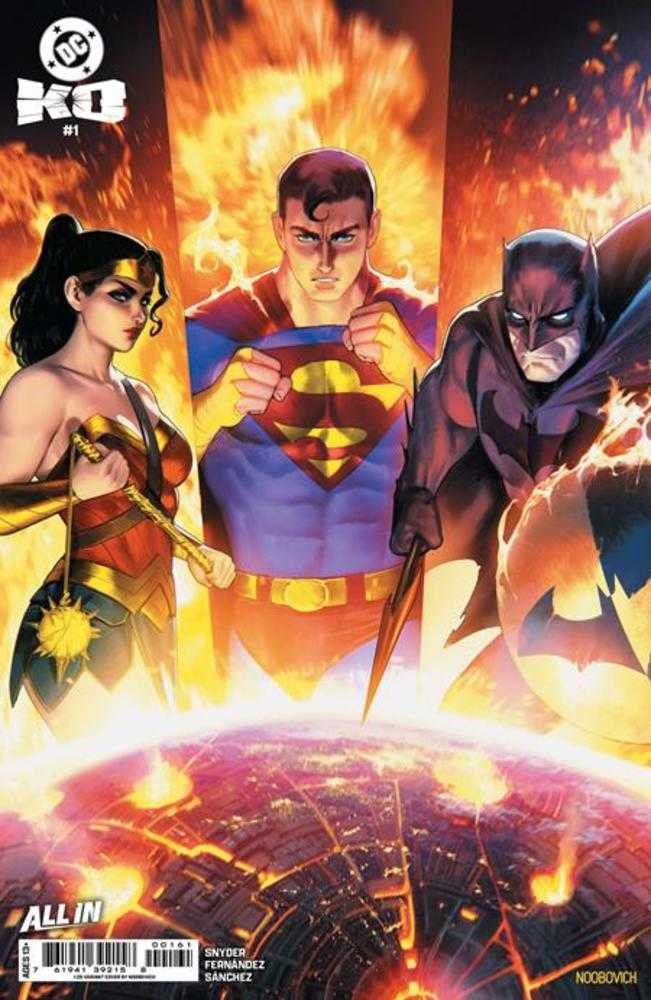 DC K.O. #1 (Of 5) 1:25 Cover M Noobovich Card Stock Variant