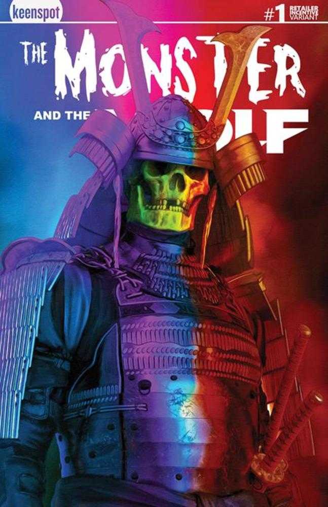 Mark Spears Monsters The Monster & The Wolf #1 1:250 Cover B Mark Spears Holofoil Variant