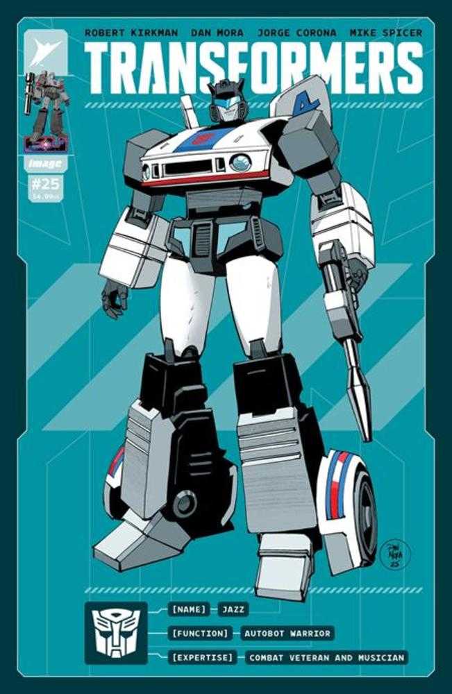 Transformers #25 1:50 Cover E Dan Mora & Andres Juarez Variant