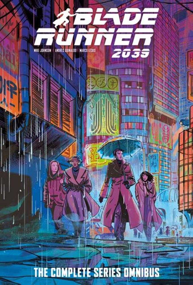 Blade Runner 2039 The Complete Omnibus Hardcover Direct Market Edition Veronic Fish Cover (Mature)