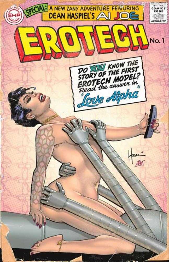 Erotech #1 (Of 5) Cover B Inc 1:5 Howard Chaykin Variant (Mature)