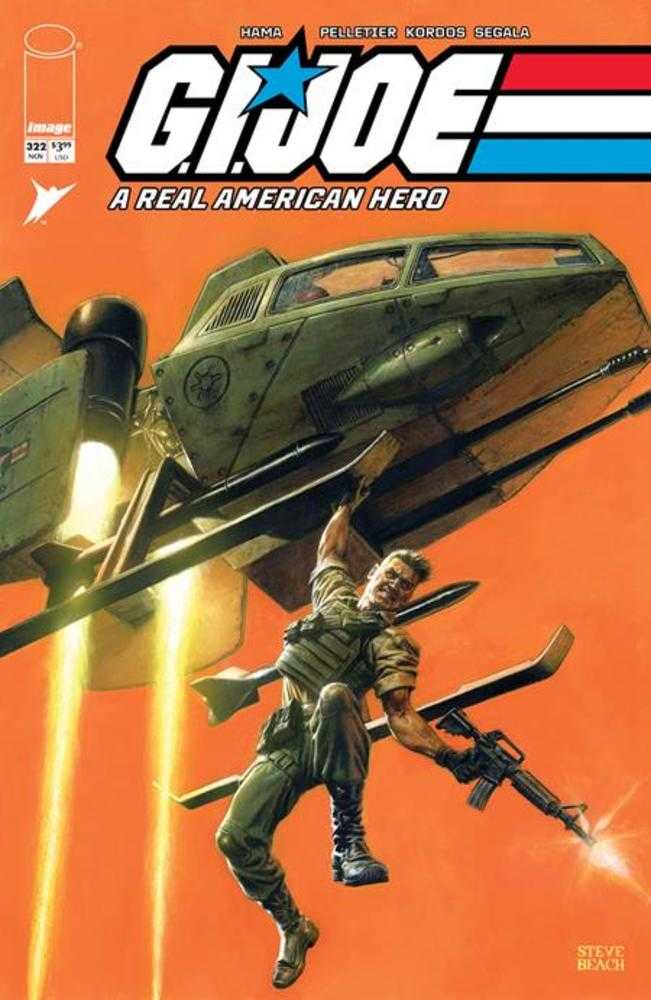 G.I. Joe A Real American Hero #322 1:10 Cover C Steve Beach Gears Of Joe Variant
