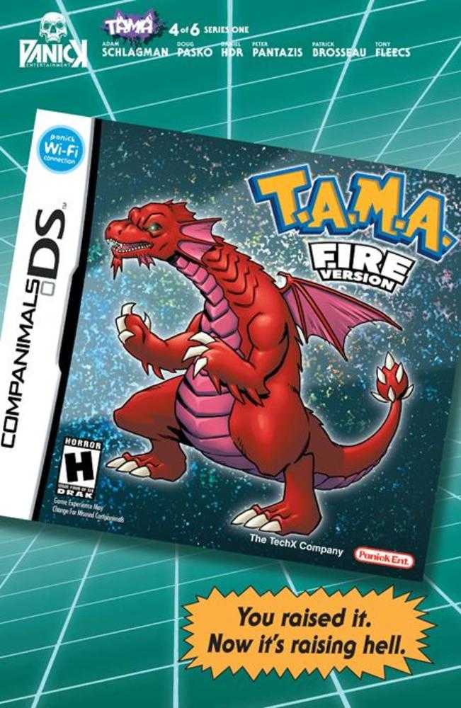 Tama #4 (Of 6) 1:10 Cover C Tony Fleecs Retro Videogame Homage Variant (Mature)