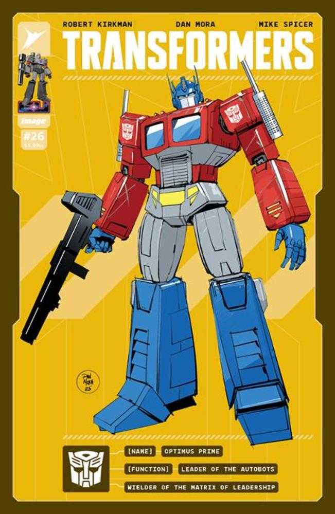 Transformers #26 1:50 Cover E Dan Mora & Andres Juarez Variant