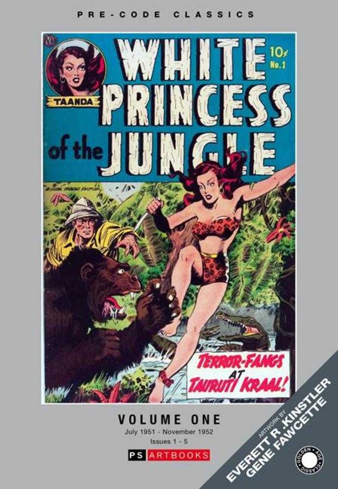 Pre Code Classics White Princess Of The Jungle Hardcover Volume 01