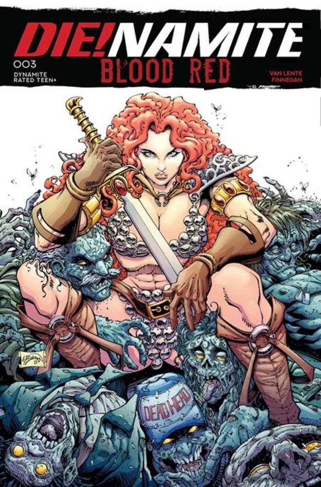 Dienamite Blood Red #3 Cover D Will Robson Variant