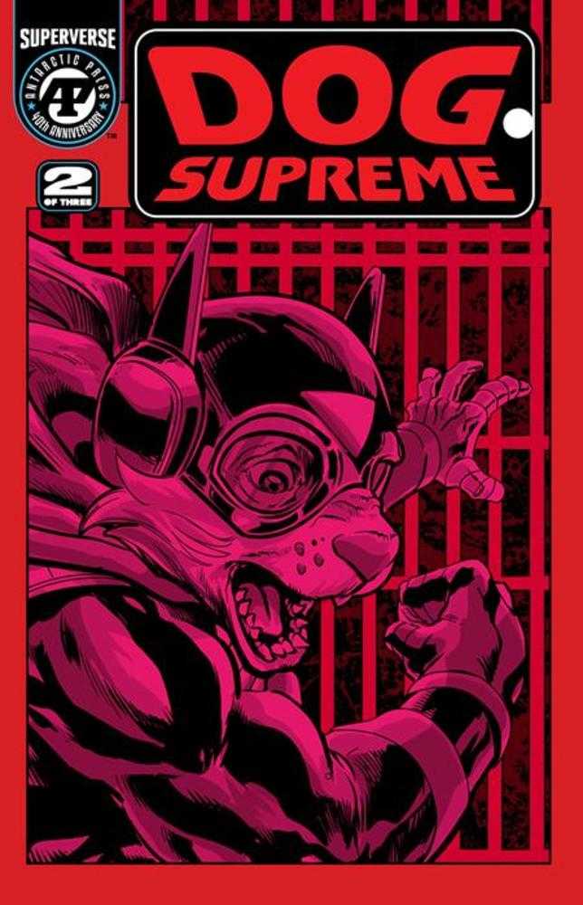 Dog Supreme #2 (Of 3) Cover B Brian Denham Chrome Foil Variant