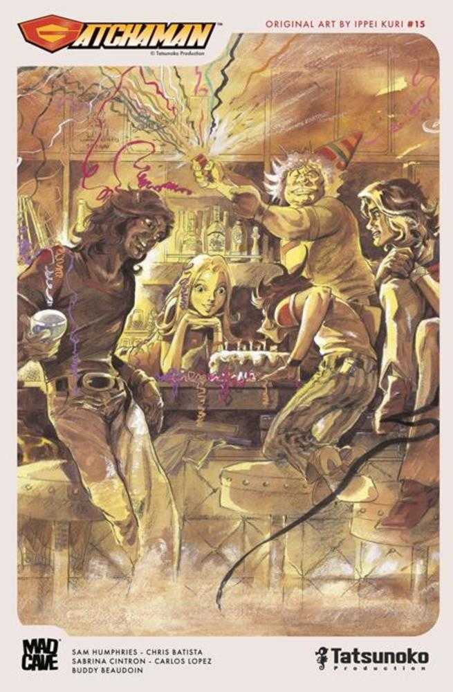 Gatchaman #15 Cover B Ippei Kuri Variant