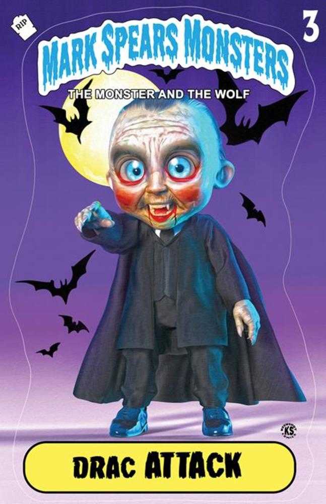 Mark Spears Monsters The Monster & The Wolf #2 1:25 Cover C Mark Spears Drac Attack Variant