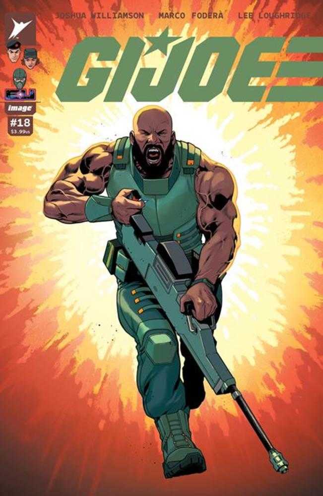 G.I. Joe #18 1:25 Cover D Lucas Meyer & Adriano Lucas Variant
