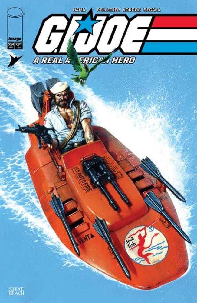 G.I. Joe A Real American Hero #324 1:10 Cover C Steve Beach Variant
