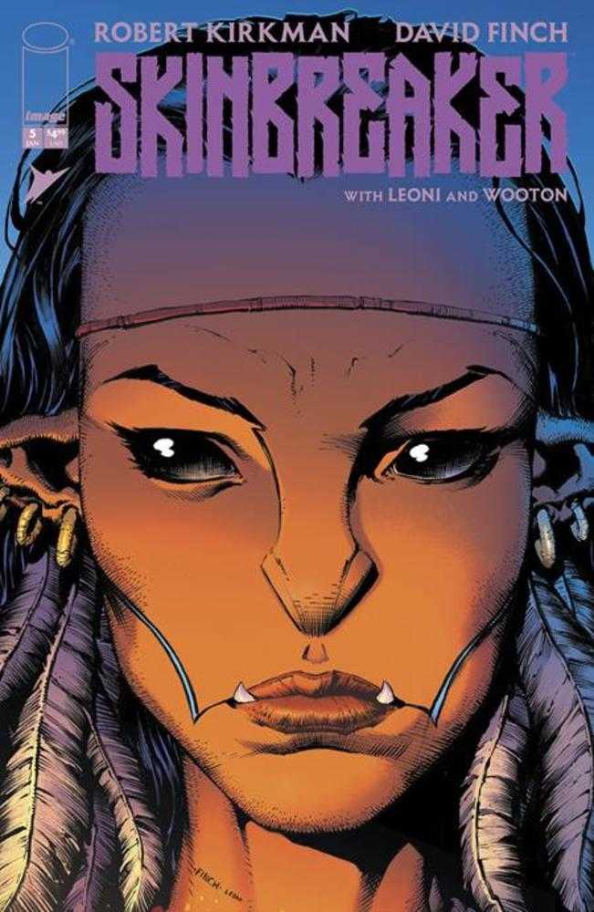 Skinbreaker #5 Cover B David Finch & Annalisa Leoni Portrait Variant