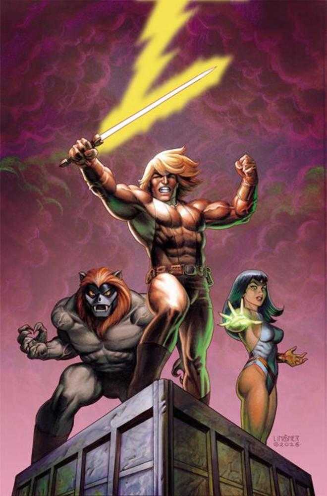 Thundarr The Barbarian #1 1:25 Cover O Joseph Michael Linsner Line Art Full Art Variant