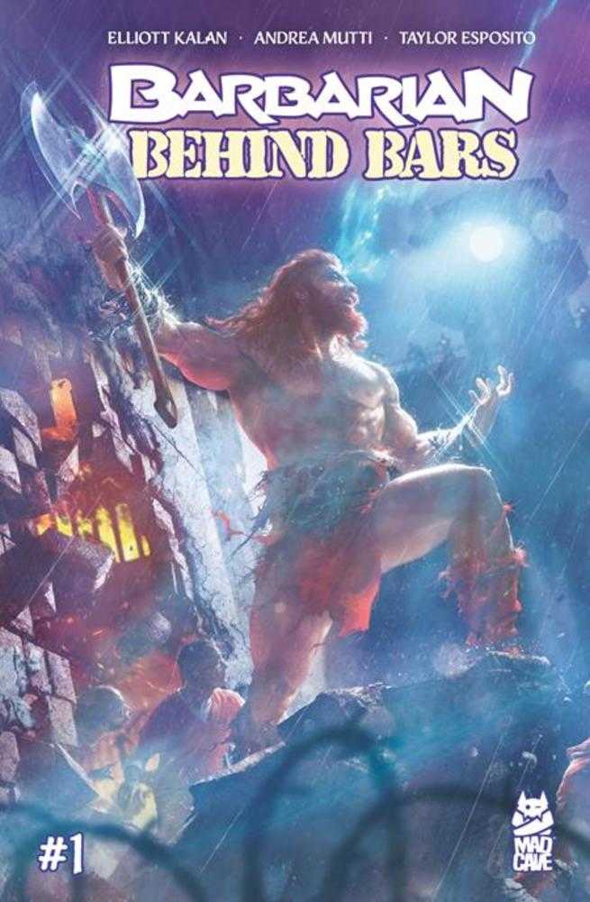 Barbarian Behind Bars #1 (Of 5) Cover B Rahzzah Variant