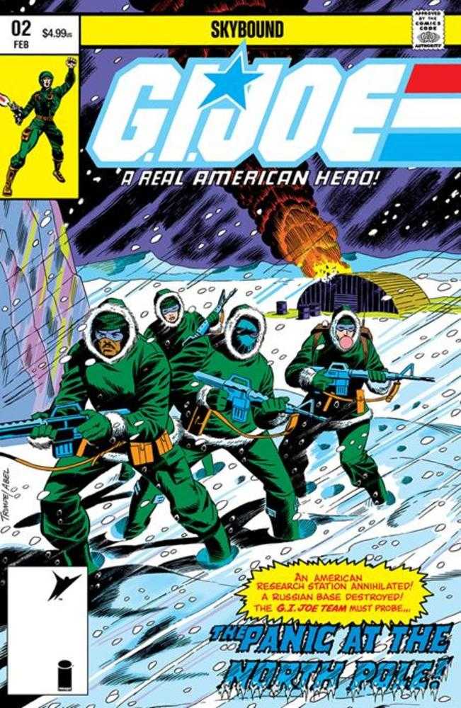 G.I. Joe A Real American Hero #2 Hama Files Edition #2 Cover C Herb Trimpe & Jack Abel Foil Variant