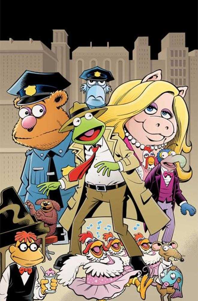 Muppets Noir #1 1:25 Cover I Roger Langridge Full Art Variant