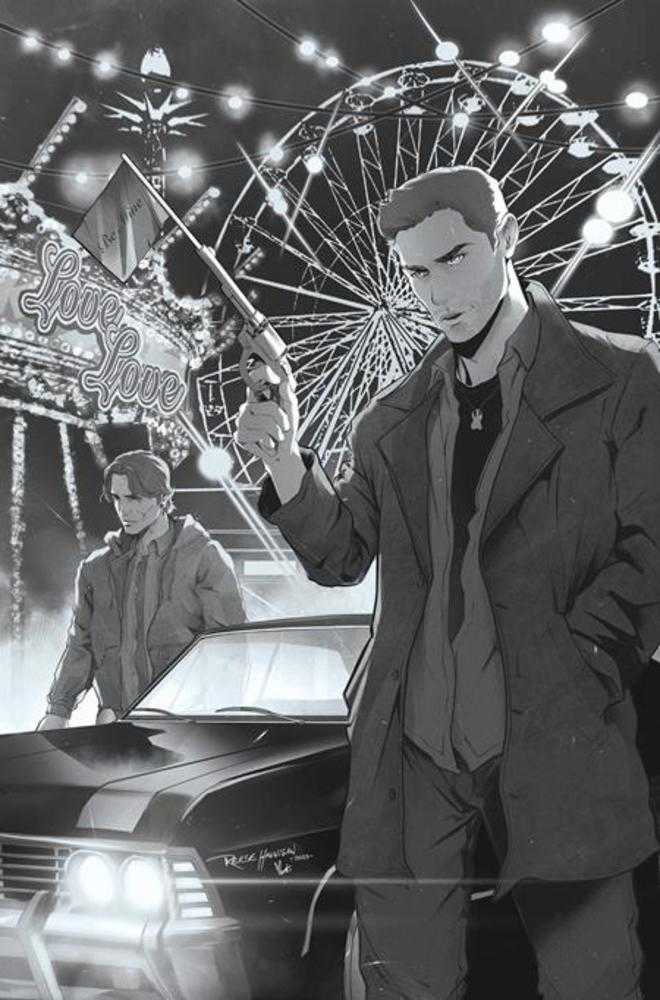 Supernatural Valentines Day Special 2026 #1 (One Shot) 1:15 Cover G Reese Hannigan Line Art Full Art Variant