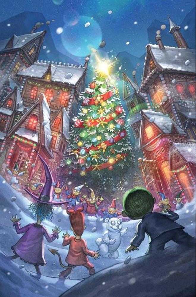 Tim Burtons The Nightmare Before Christmas The Shiver Of Christmas Town #2 1:10 Cover G Alan Quah Full Art Variant