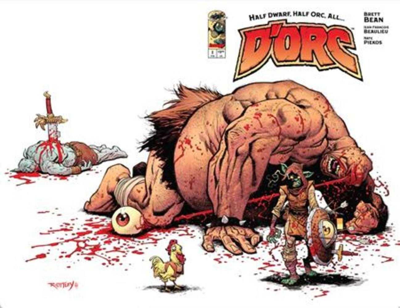 Dorc #1 1:25 Cover D Ryan Ottley Variant
