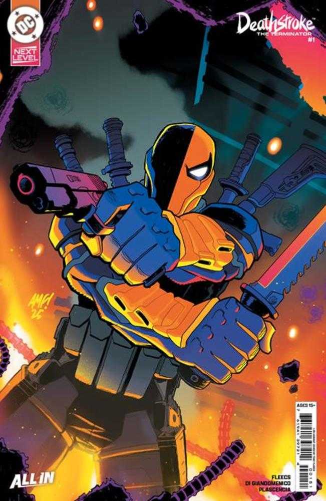 Deathstroke The Terminator #1 1:25 Cover G Tony Fleecs Card Stock Variant
