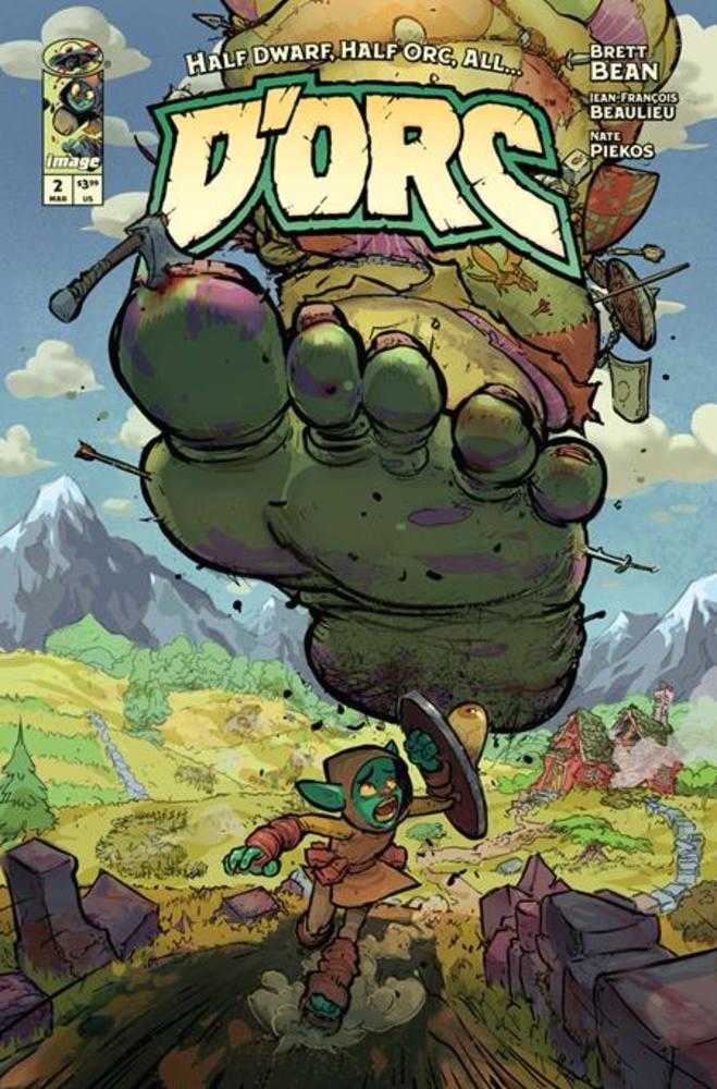 Dorc #2 Cover B Riley Rossmo Variant  [ONE PER CUSTOMER]