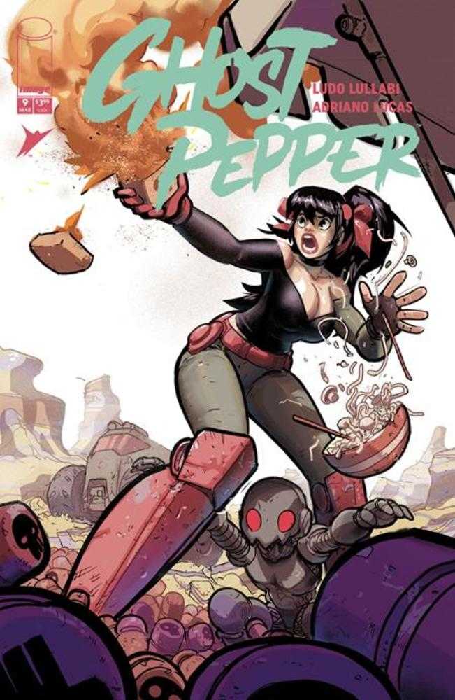 Ghost Pepper #9 1:25 Cover D Riley Rossmo Variant