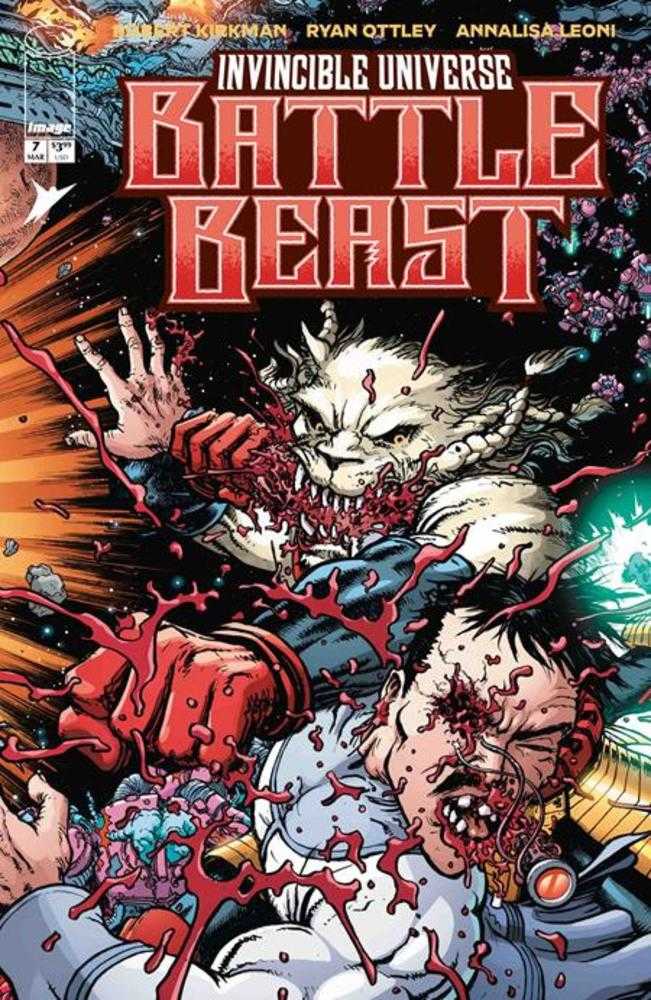 Invincible Universe Battle Beast #7 1:10 Cover C Chris Burnham & Brian Reber Variant