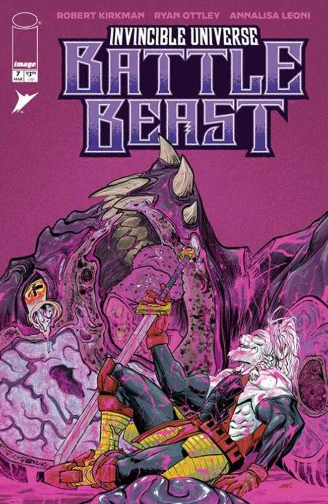 Invincible Universe Battle Beast #7 1:100 Cover G Matthew Roberts Variant