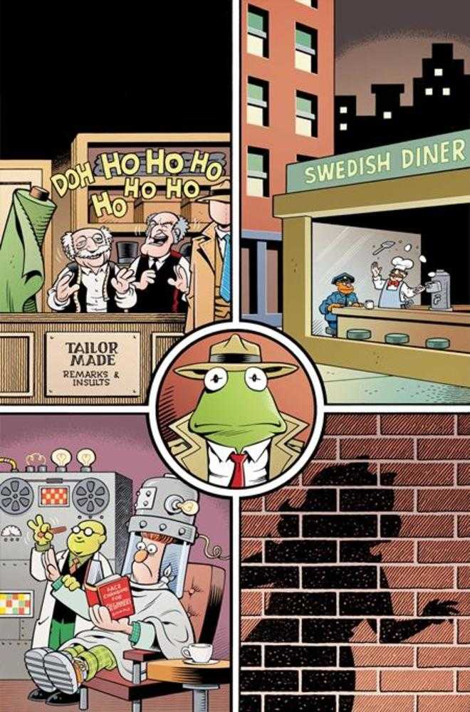 Muppets Noir #2 1:25 Cover G Roger Langridge Full Art Variant (NM-)