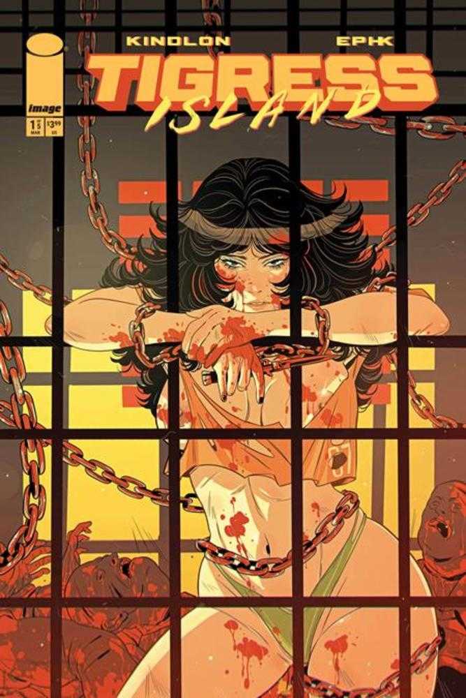 Tigress Island #1 (Of 5) Cover C Luana Vecchio Nsfw Polybagged Variant (Mature) [ONE PER CUSTOMER]